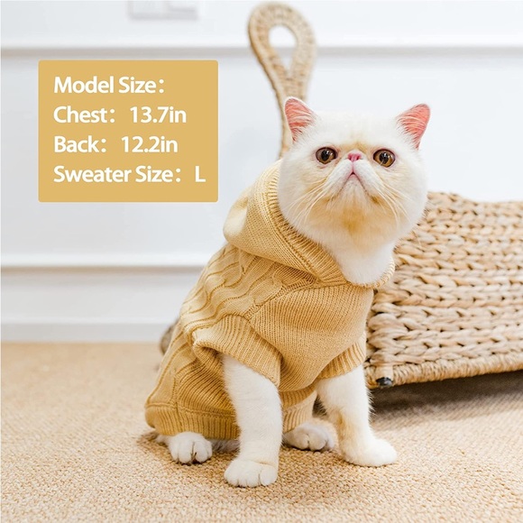 💫 Pupteck Cat Sweater Knitwear - Picture 3 of 11